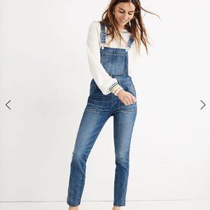 Madewell Denim Skinny Overalls